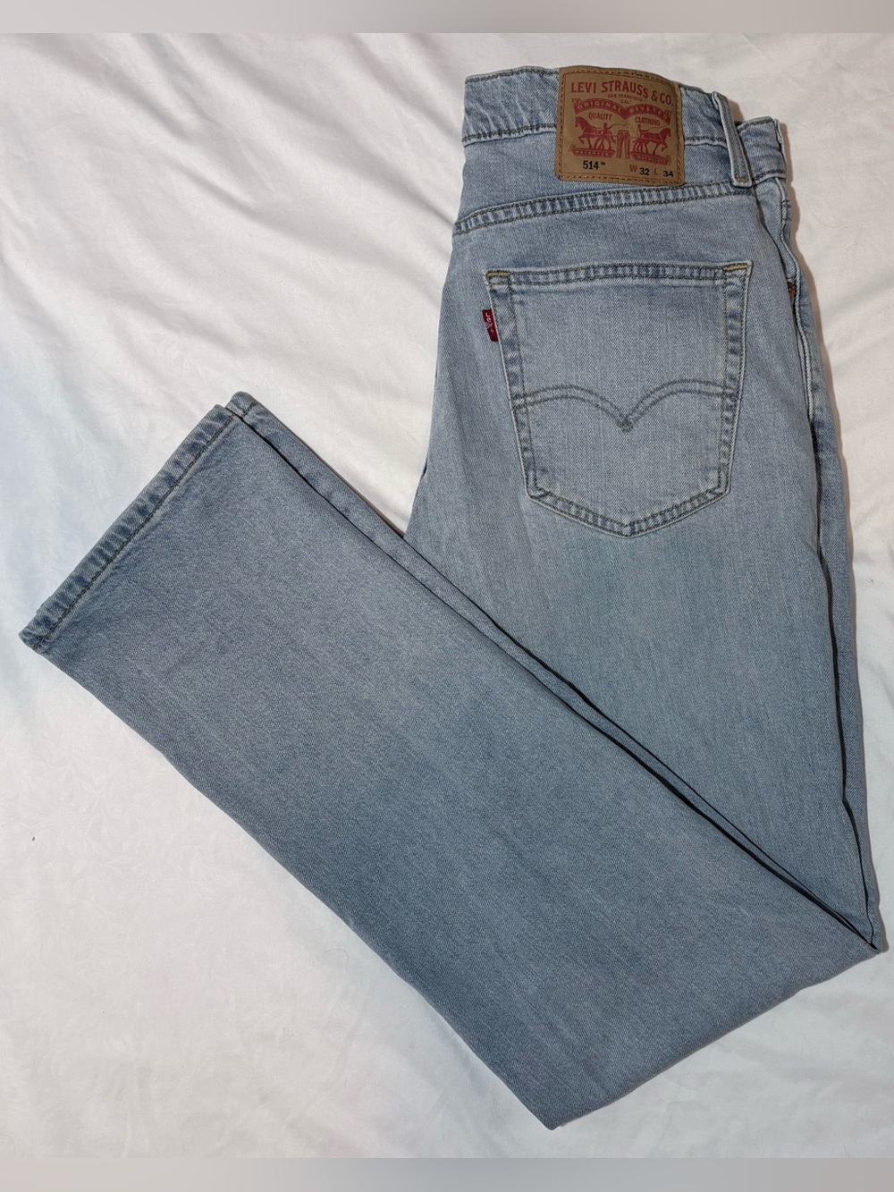 Levi's Light Blue Men’s Straight Jeans